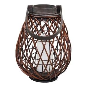 COPY - Woven lantern with led candle